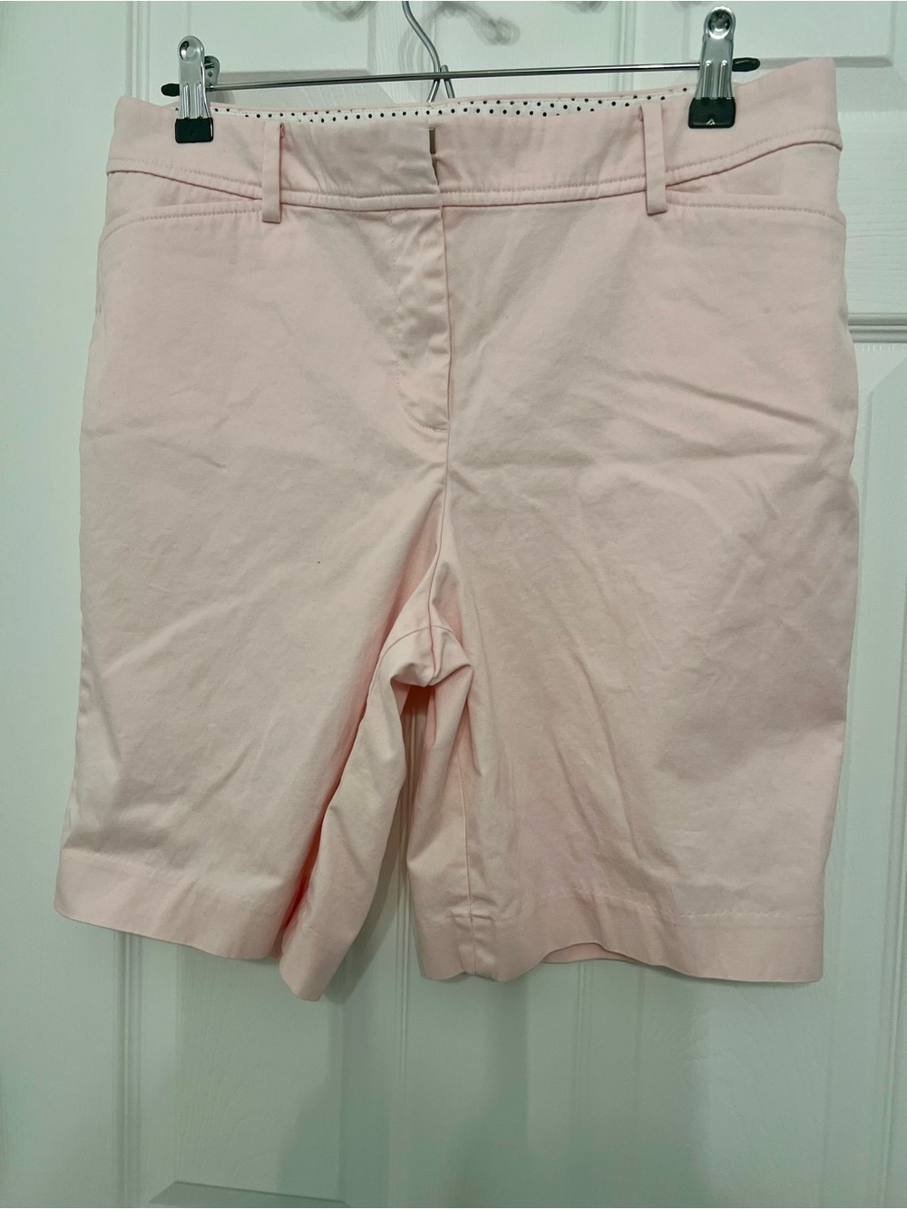 Talbots Light Pink Tailored Bermuda Shorts